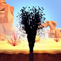 Oil Well Drilling & copyrighted by Rollic Games Oil Well Drilling